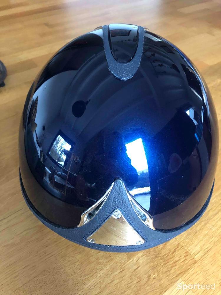 Equitation - Casque Antares Eclipse Premium bleu  - photo 3