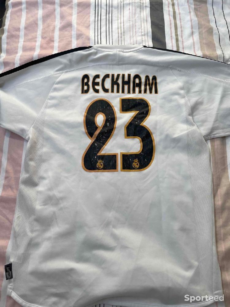 Football - Maillot Réal Madrid Beckham  - photo 2