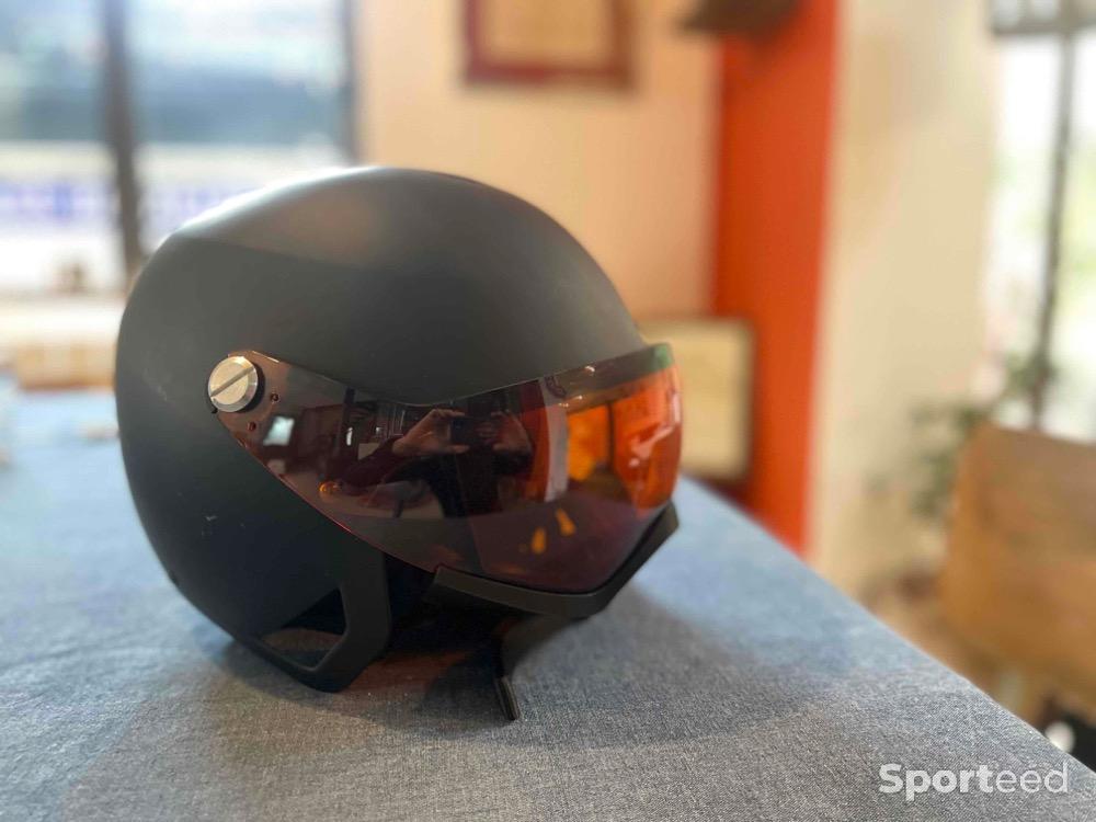 Ski alpin - Casque de ski junior avec visière intégrée  - photo 1