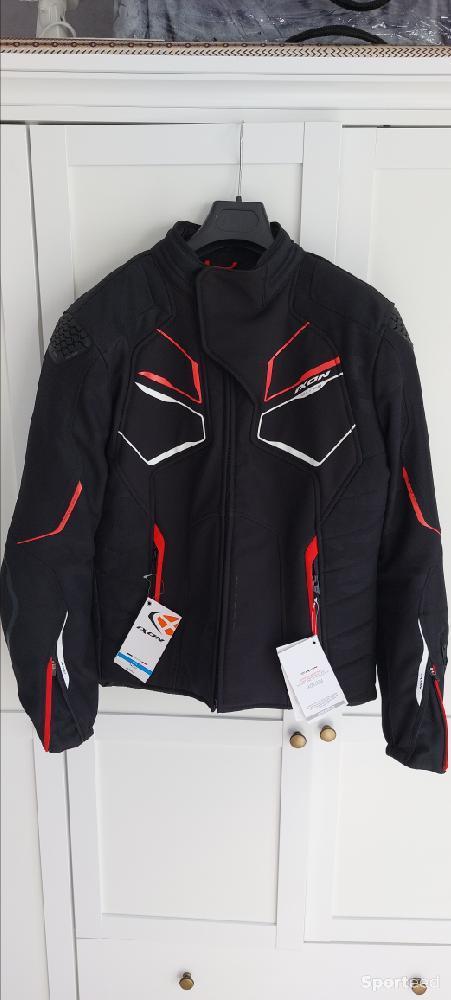Moto route - Veste blousson moto ixon neuf avec étiquette  - photo 1
