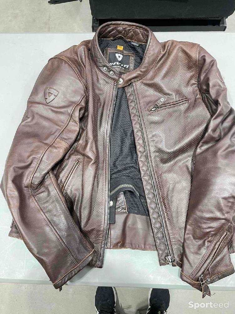 Moto route - Blouson Moto cuir  - photo 3