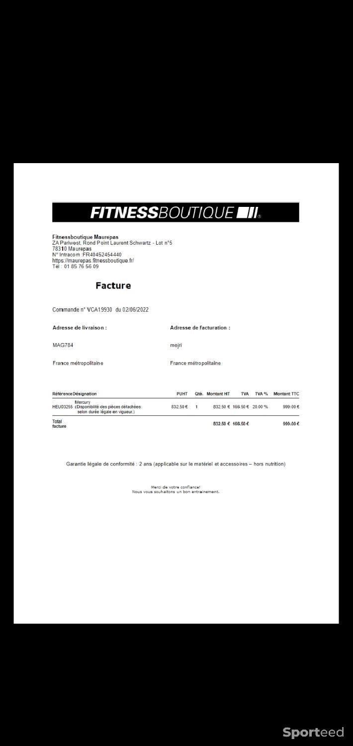 Banc de Musculation Banc Plat HEUBOZEN - FitnessBoutique