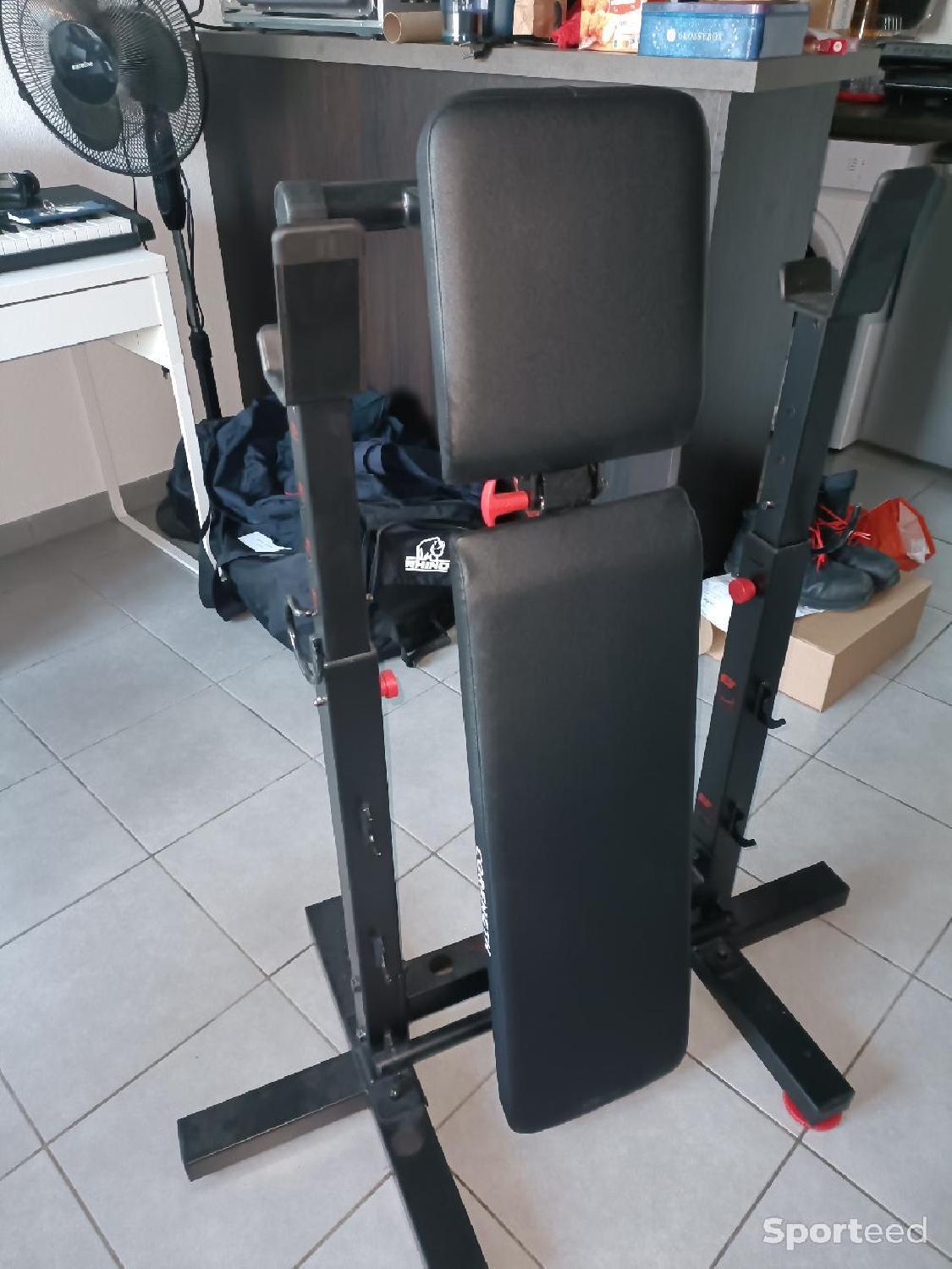 URGENT vend banc de musculation avec poulie d'occasion : Equipements