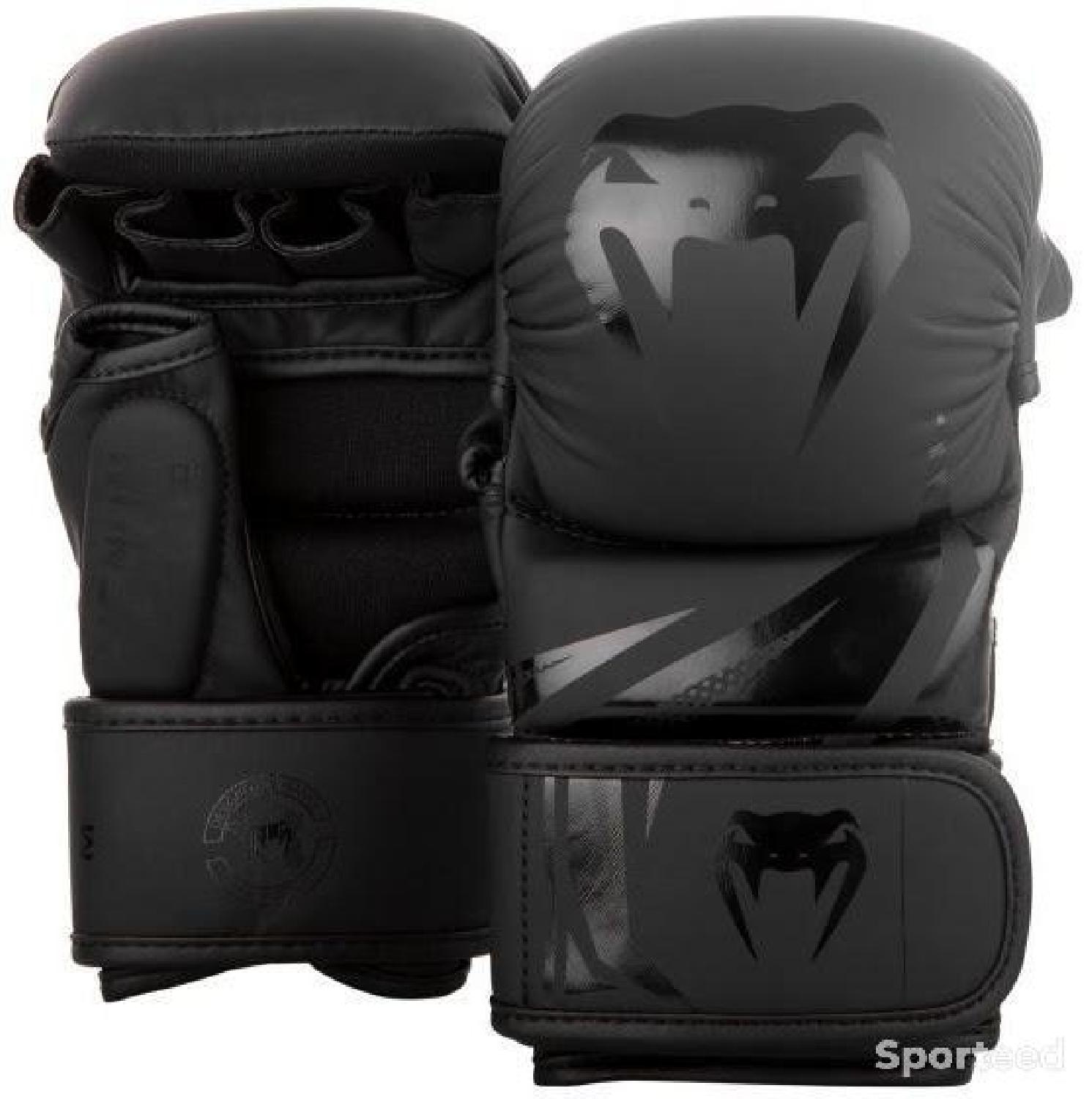 Venum Impact Sparring MMA Gloves Noir-Blanc