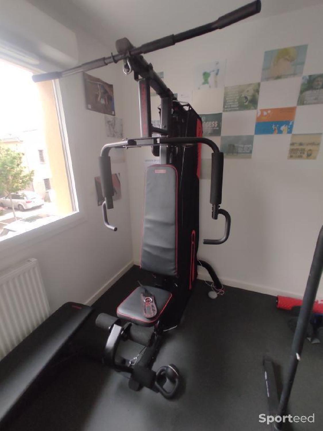 Machine musculation charge guidée compact - Home gym 900 CORENGTH