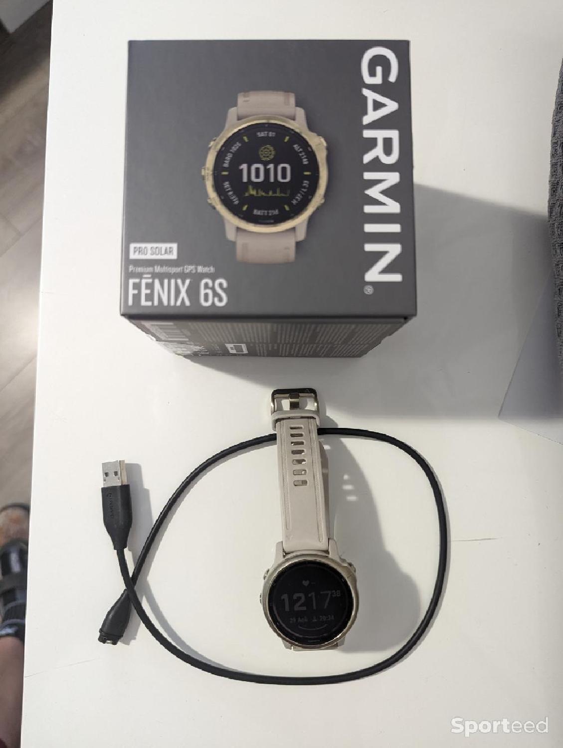 MONTRE GARMIN FENIX 6 PRO SOLAR | Tiffany création | FR