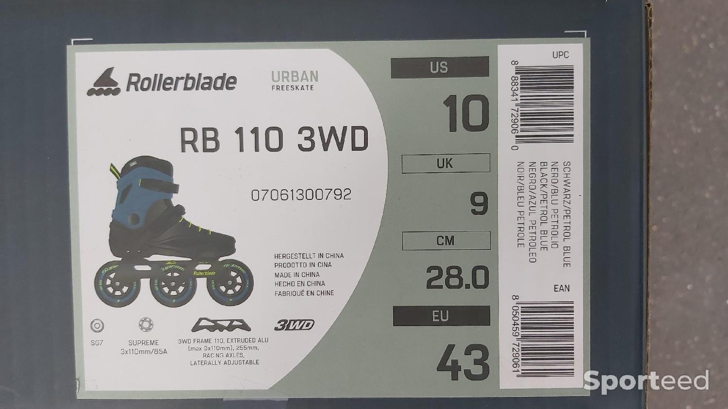 Rollerblade Rb 110 roller ligne urbain homme Roller Ligne