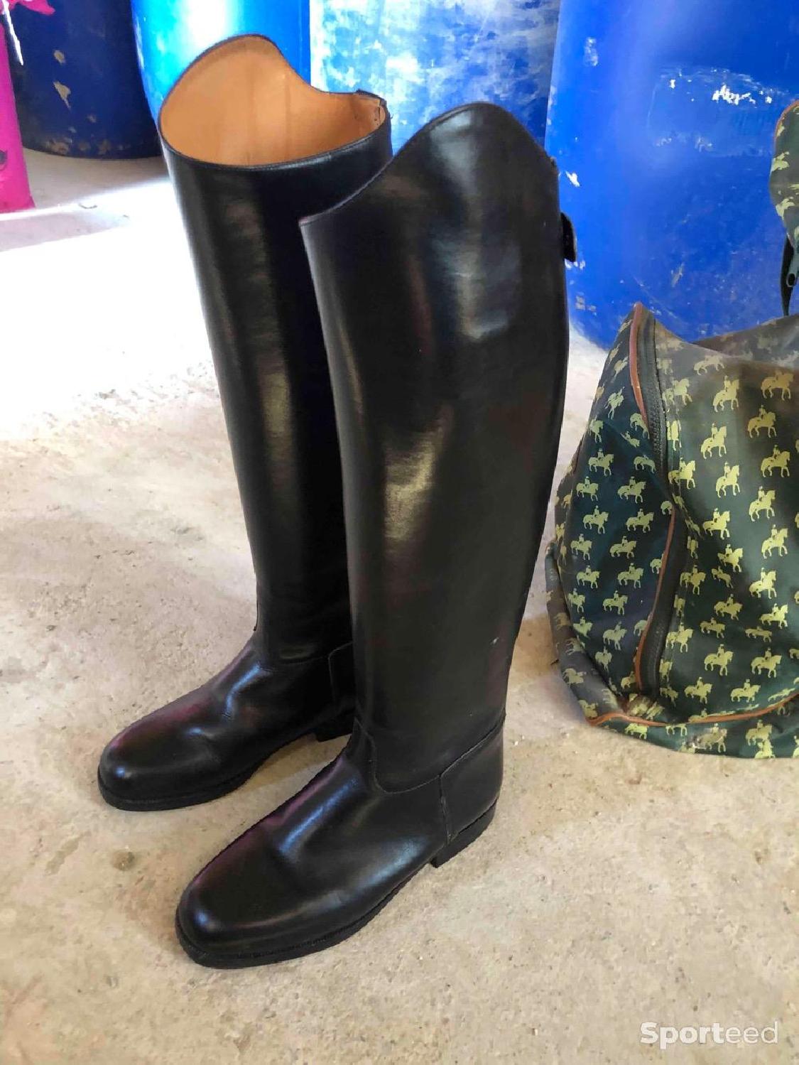 Bottes cuir équitation neuf : Femme