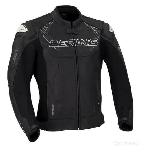 Moto route - Veste moto en cuir neuve - photo 4