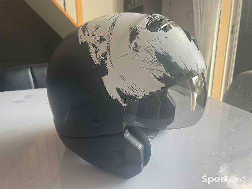 Moto route - Casque Jet scorpion exo - combat Evo - photo 6