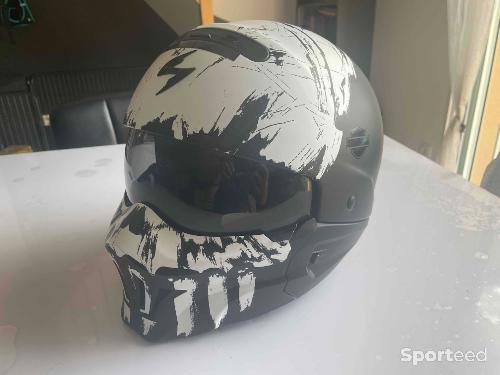 Moto route - Casque Jet scorpion exo - combat Evo - photo 6