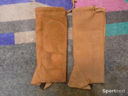 Equitation - Mini chaps cuir - photo 3