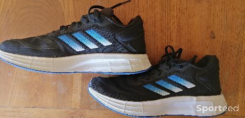 Course à pied route - Chaussures de running homme/enfant Adidas Duramo - noir T39 1/3 - photo 6
