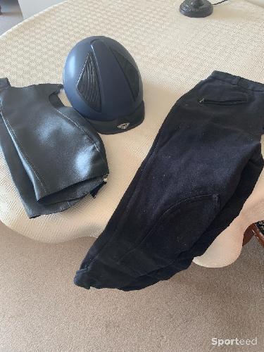 Casque + Shaps + Pantalon séparément