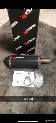 Silencieux gsxr 1000 2017 2021