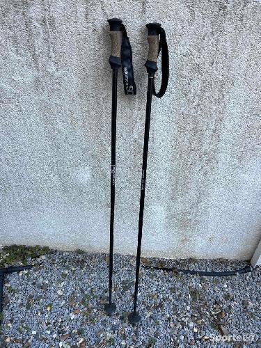 Bâtons de ski SALOMON carbone taille 125cm