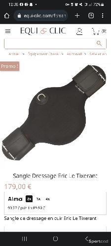 Equitation - Sangle dressage 45cm  - photo 6