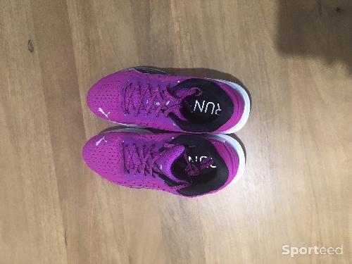 Course à pied route - Chaussures Puma Magnify Nitro Wns Deep Orchid Puma Black - photo 5