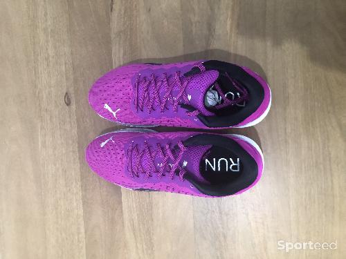 Course à pied route - Chaussures Puma Magnify Nitro Wns Deep Orchid Puma Black - photo 5