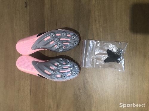 Athlétisme - Chaussures Puma Evospeed Sprint 10 Unisex Elektro Peach Black Silver - photo 5