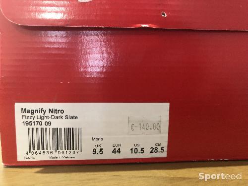 Course à pied route - Chaussures Puma Magnify Nitro Fizzy Light Dark Slate - photo 5