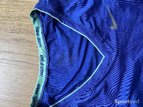 Course à pied trail - Teeshirt DryFit bleu-violet - photo 3