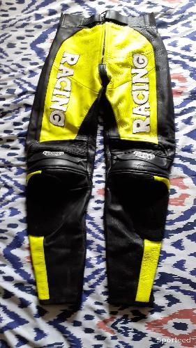 Moto route - Pantalon moto en cuir - photo 4