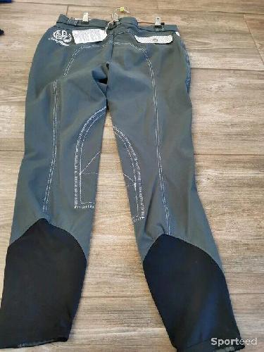 Equitation - Pantalon d'équitation gris Sarm Hippique taille 44 - photo 6