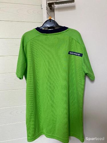 Tennis - T-shirt tecnifibre Vert Enfant  - photo 4