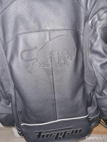 Moto route - Blouson cuir Furigan - photo 5