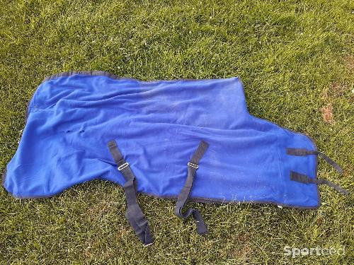 Equitation - Couverture polaire bleu roi 135cm - photo 5