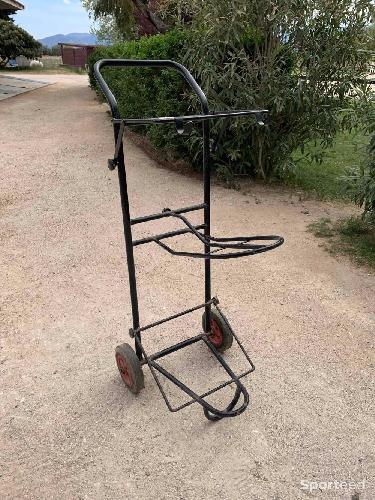 Chariot porte selle