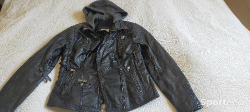 Moto route - Blouson cuir Harley Davidson  - photo 4