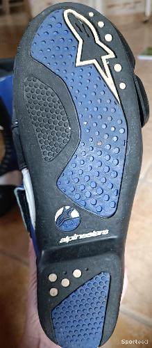 Moto route - Bottes moto alpinestars taille 42 - photo 4