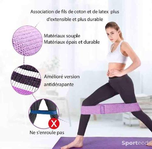 Fitness / Cardio training - special offre Bande élastique de résistance  - photo 6