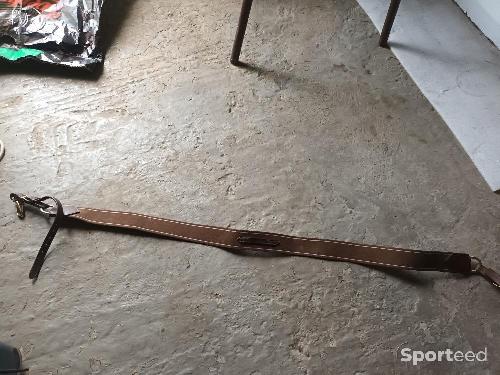 bricole élastique marron