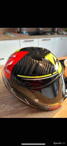 Moto route - Casque scorpion R1 exo carbon - photo 6