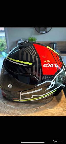 Moto route - Casque scorpion R1 exo carbon - photo 6