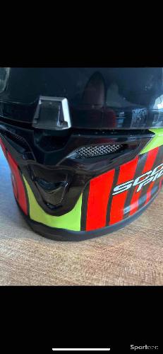 Moto route - Casque scorpion R1 exo carbon - photo 6