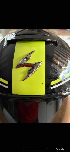 Moto route - Casque scorpion R1 exo carbon - photo 6