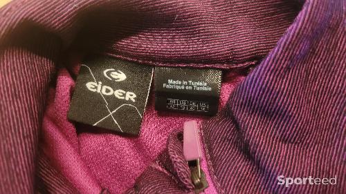 Alpinisme - Eider 1/4 Zip Femme Large 42 Violet  - photo 5