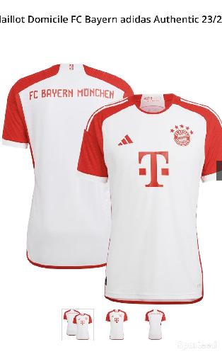 Football - Maillot Fc Bayern 2023/24 - photo 3