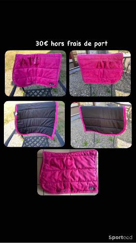 Equitation - Tapis de selle atc (anky) fushia - photo 6