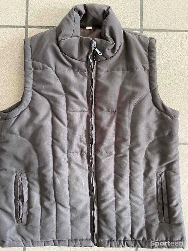 Equitation - Veste sans manche marron fouganza S - photo 3