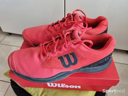 Tennis - Chaussures tennis Wilson Rush Pro 3 clay taille 45  - photo 6