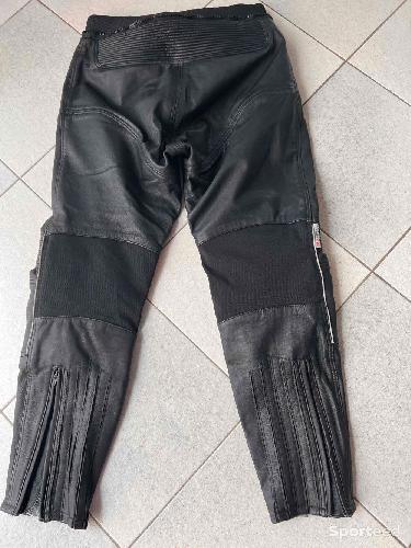 Moto route - Pantalon cuir café racer T44 - photo 5