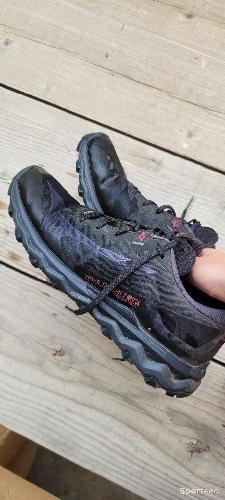 Course à pied trail - Chaussures trail Taille 40 mizuno wave daichi 7 gore-tex  - photo 3