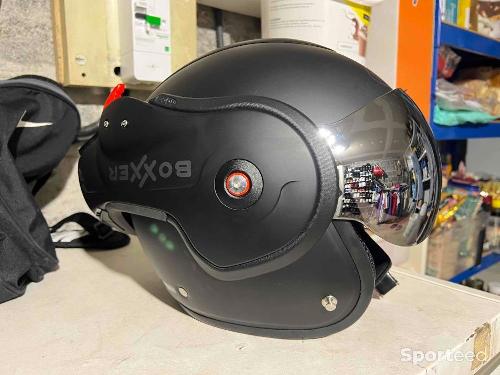 Moto route - Casque roof ro9 boxer black shadow noir mat - photo 5