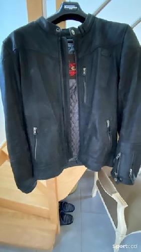 Blouson cuir Homme pour moto taille XL