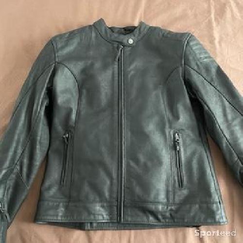 Moto route - Blouson femme cuir pour moto  - photo 6